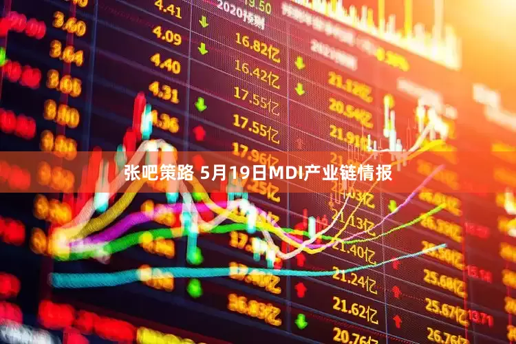 张吧策路 5月19日MDI产业链情报