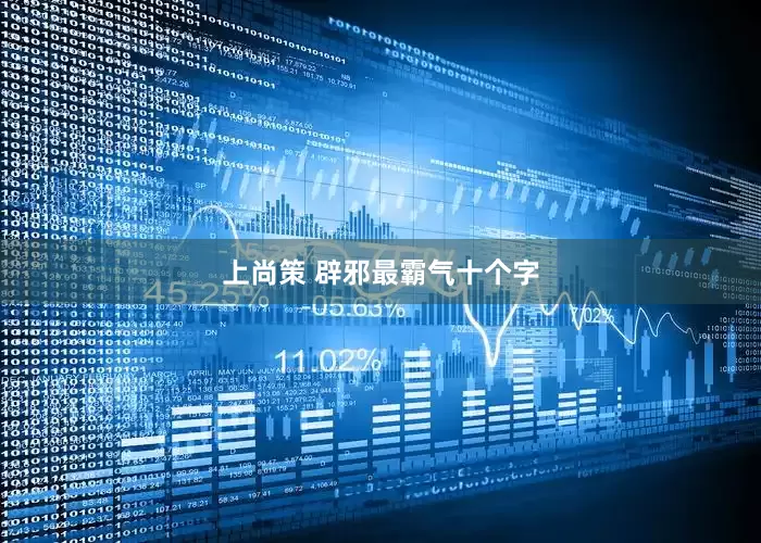上尚策 辟邪最霸气十个字